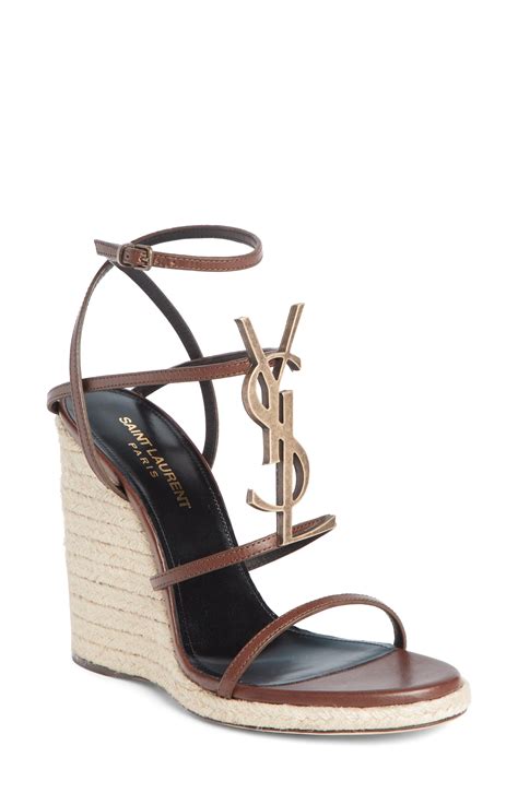 toffee ysl espadrilles|saint laurent espadrille sandals.